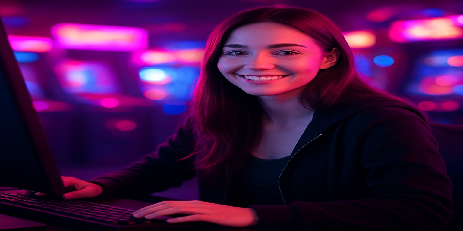 tk11-এ গেম উপভোগ করছেন একজন নারী